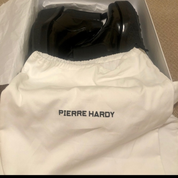 Pierre Hardy Platform Patent Leather Booties - Picture 3 of 8